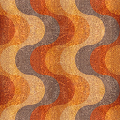 Abstract paneling pattern - waves decoration - seamless background