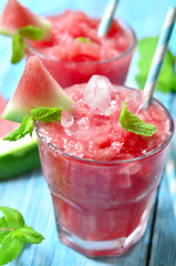 Watermelon smoothie.