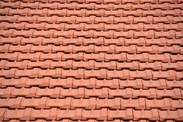 tejas tipicas en un tejado