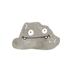 retro cartoon funny rock