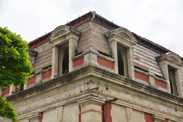 edificio en ruinas