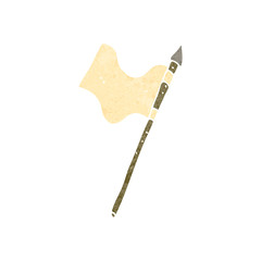 retro cartoon waving white flag