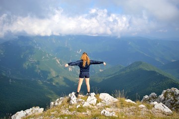 Sulle cime appenniniche dei Monti Simbruini - Lazio - Italia