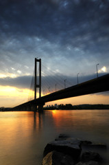 Ukraine. Kyiv. Pivdenny Mist (Southern Bridge)