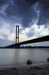 Ukraine. Kyiv. Pivdenny Mist (Southern Bridge)