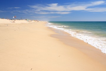 Beach on the Atlantic ocean