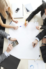 Business people on meeting