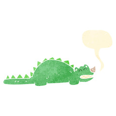 friendly dinosaur cartoon character