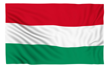 Obraz premium Flag of Hungary