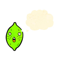 cartoon lime