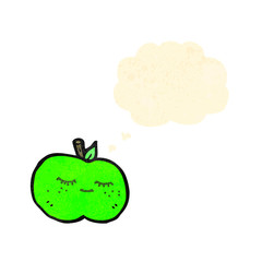 cute cartoon apple