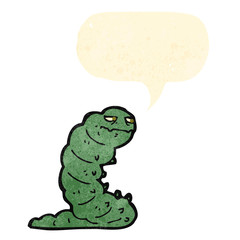 cartoon caterpillar