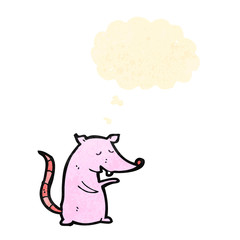 cartoon pink mouse