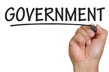 hand writing government