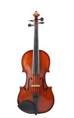 Obraz na płótnie Canvas Classical violin isolated on white