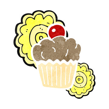 cartoon muffin