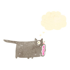 surprised cat cartoon