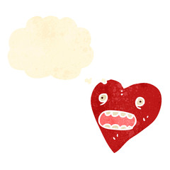 funny cartoon heart