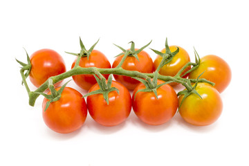 Fresh tomato isolated on a white background