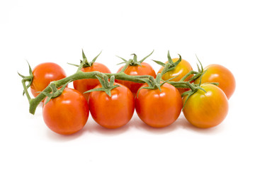 Fresh tomato isolated on a white background