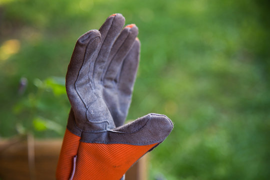 Glove reaching out