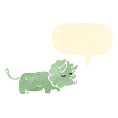 retro cartoon dinosaur