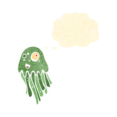 cartoon jellyfish