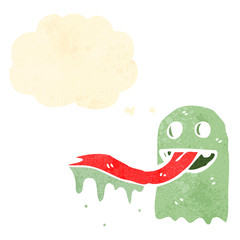 cartoon spooky ghost