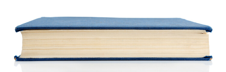 Single book isolated on white
