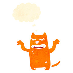funny cartoon cat