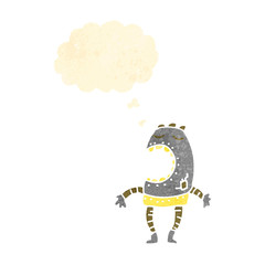 cartoon little robot