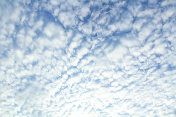 cloud on blue sky