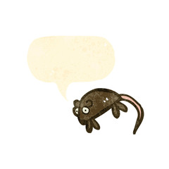 retro cartoon mouse