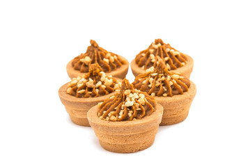 Sand basket with cream