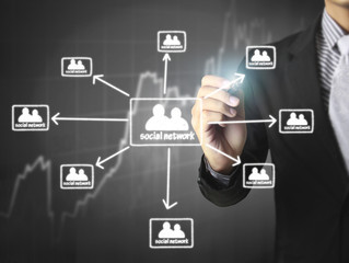 drawing social network structure