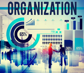 Obraz premium Organization Corporate Business Commitment Team Concept