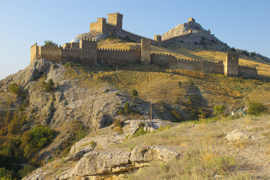 Genoese Fortress in Sudak, Crimea