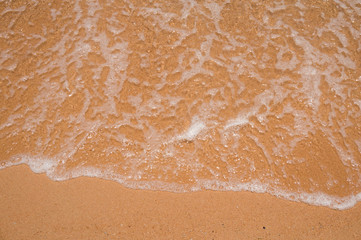 sea wave in tropical seascape