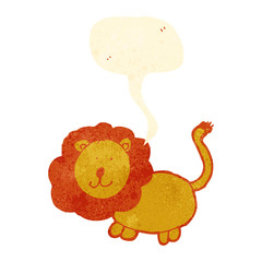 child's drawing of a lion