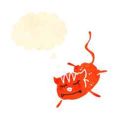 retro cartoon funny cat