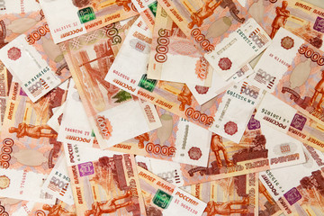 Russian cash money background