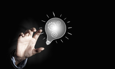 Concept of idea or creativity