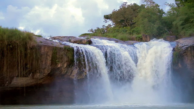 Dray Sap waterfall, Central Highlands, Vietnam