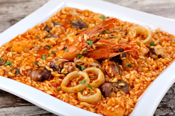 Spanish paella
