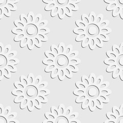 Seamless Flowers Pattern. 