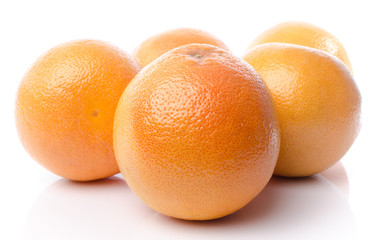 Fresh grapefruits