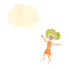 retro cartoon rag doll