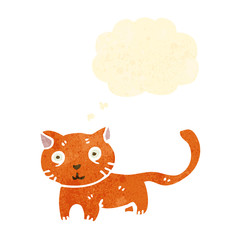 retro cartoon cat