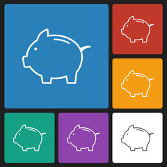 piggy bank icon
