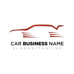 Car vector logo icon